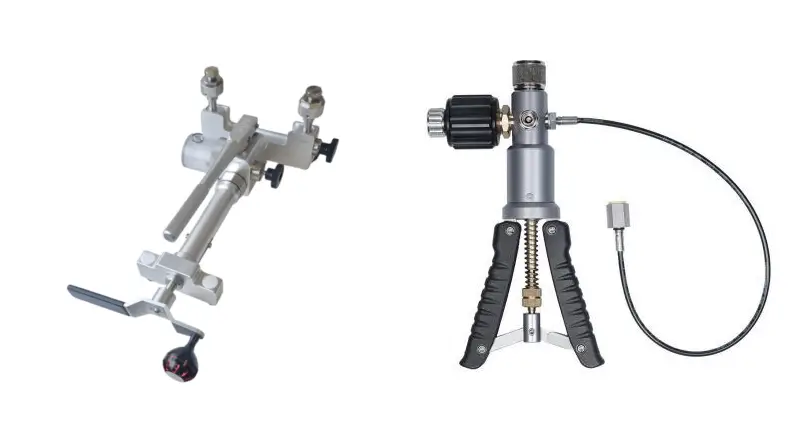 Hydraulic and Pneumatic pressure calibration pumps Hydraulic and Pneumatic pressure calibration pumps